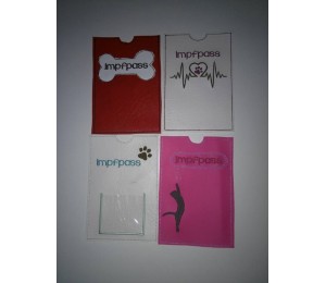 ITH - Stickserie Impfpasshüllen - Hund, Katze, Pferd, Kaninchen